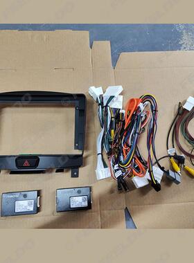 适用06-15英菲尼迪QX50EX25EX35EX30EX37改装面框导航面板9寸