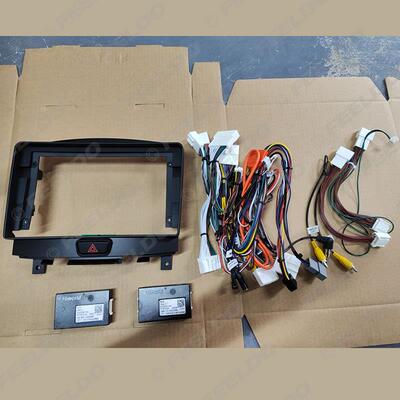 适用06-15英菲尼迪QX50 EX25 EX35 EX30 EX37改装面框导航面板9寸