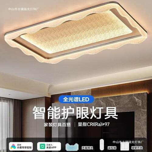 2026新款长方形客厅灯现代简约大气2026新款轻奢高级感客厅灯具