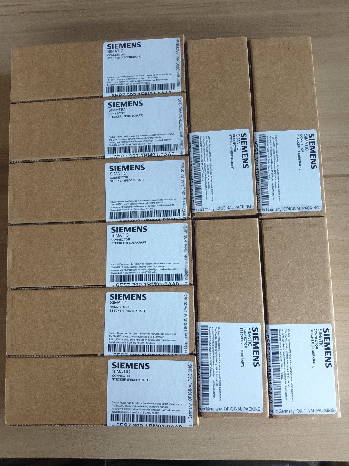 392-1BM01-0AA0，全新未拆封西门子连接器，标价单