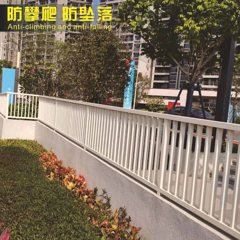 防艺河边安装栅栏栏杆栏杆安全海南游乐园安装护栏湖泊装饰铁河道