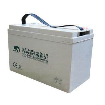 赛特蓄电池BT-HSE-80-12 铅酸免维护蓄电池12V80AH直流屏应急电源