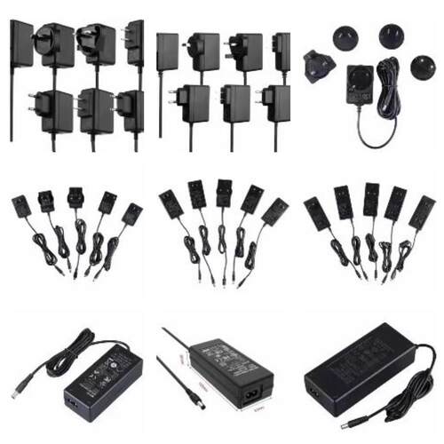 24V3A72W适配器CE认证DC12V6000mA带螺纹头电源适配器