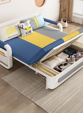 沙发床叠两用224668新款用家小户型单人客厅阳台多折功能简易0伸