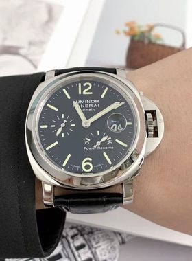 公价57200】98新44mm沛纳海LUMINOR系列PAM00090自动机械男表正品