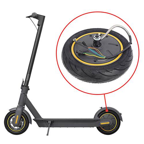 MAX G30折叠电动滑板车维修配件350W后轮驱动电机 - 封面