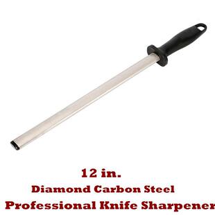 Diamond Carbon Steel Knife Sharpener Rod Sharpening Stick