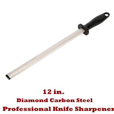 Diamond Carbon Steel Knife Sharpener Rod Sharpening Stick