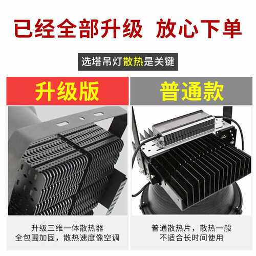 塔吊灯建筑之星工地照明灯户外工程球场码头照明投光灯探照灯