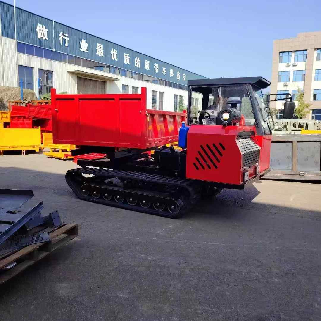 自卸小型履带运输车1.5吨-吨全地形矿用果园家用搬运车厂家