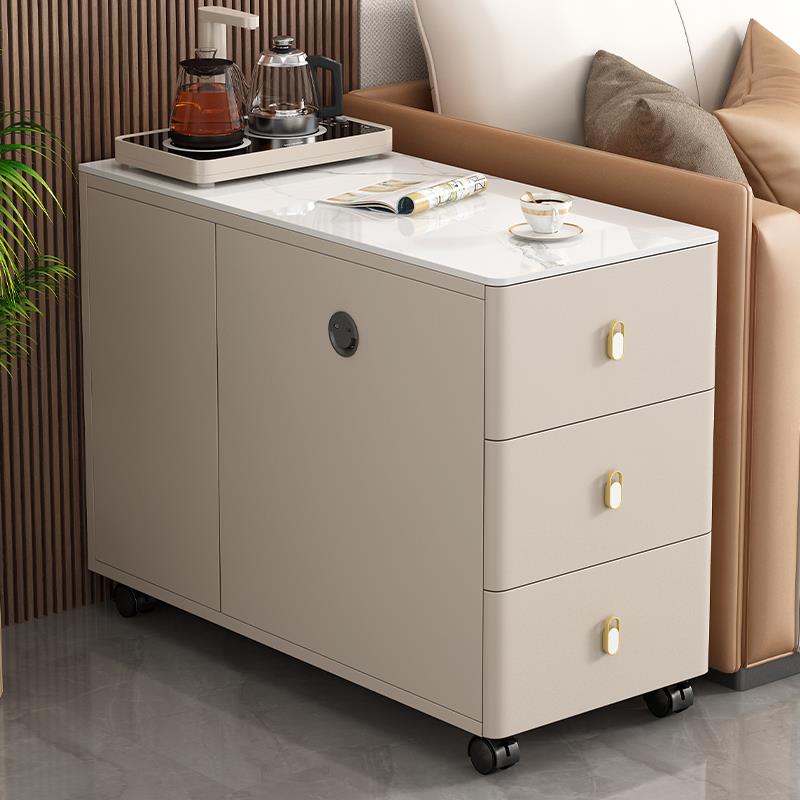 沙发边柜侧边柜边几小户型客厅家用简约现代小茶几可移动储物柜