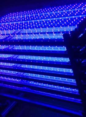 工厂大功率高能量干油墨晒版灯管UV365nm395NM紫外线LED灯管