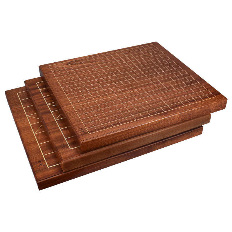 御圣围棋棋盘实木草花梨木独木棋盘围棋象棋双面棋盘高档木质棋盘
