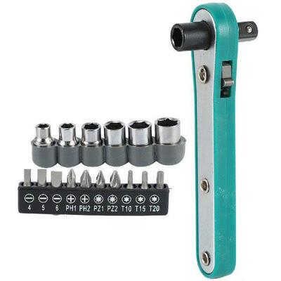 17 In 1 Chrome Vanadium Steel Wrench Driver Set Torx