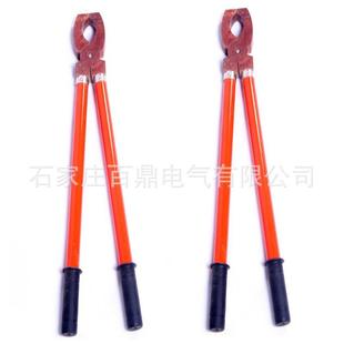 50高压玻璃钢绝缘夹钳35kv 百鼎2米绝缘夹钳 高压电绝缘夹钳