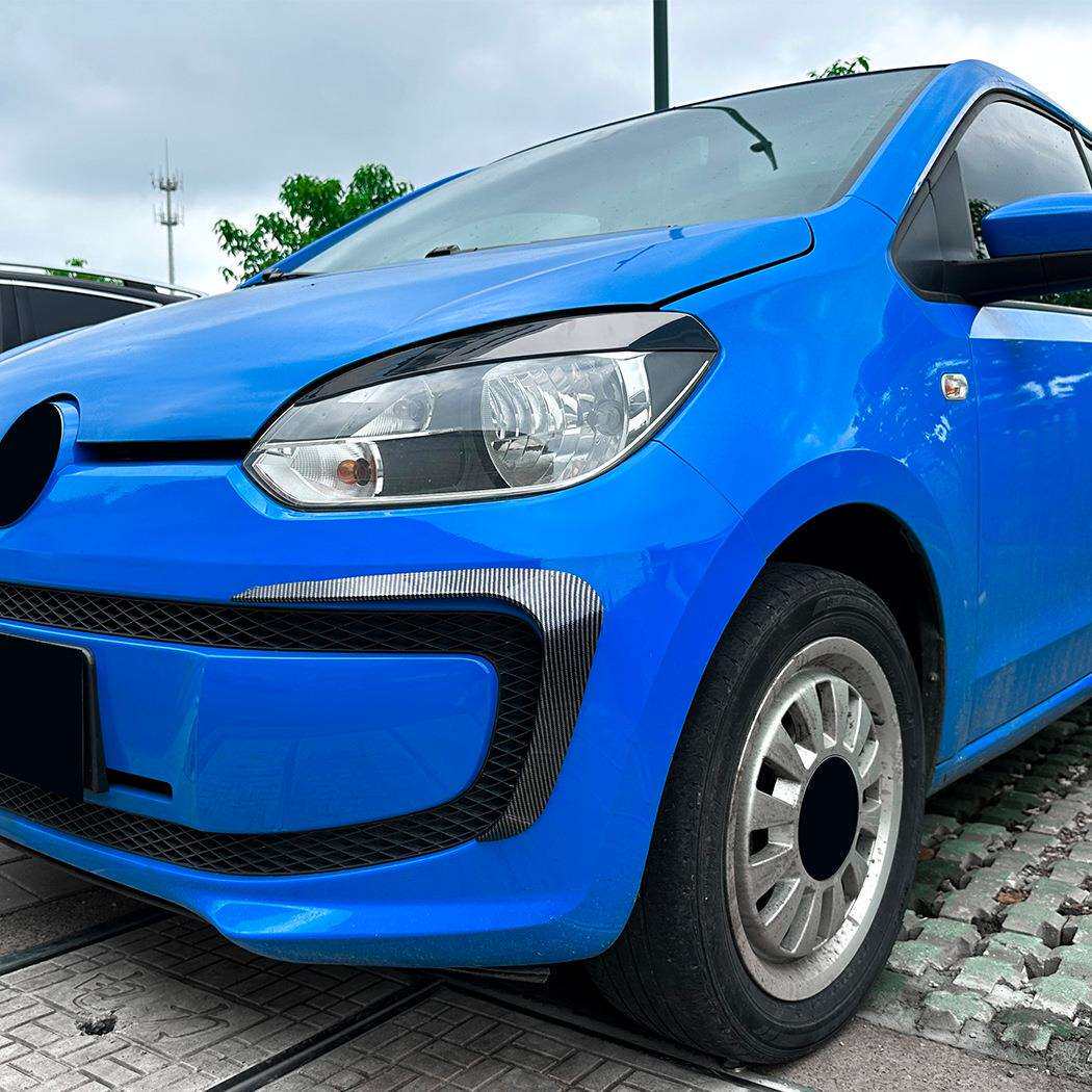 适用大众VW UP 2011-2015前大灯灯眉车贴外饰跨境改装