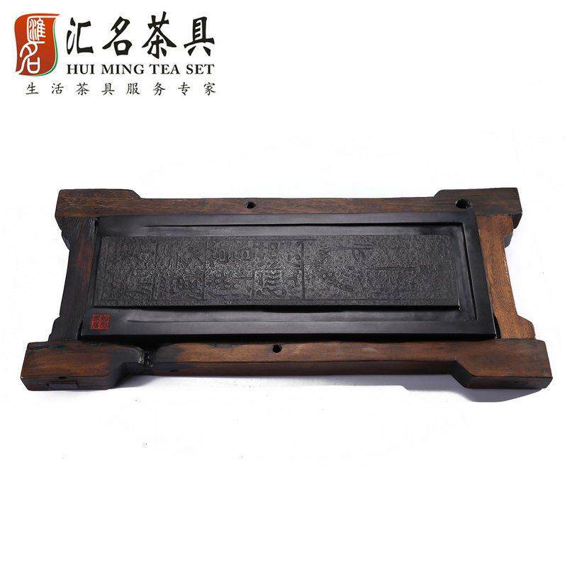 老船木船木茶台功夫茶具原木乌金石家用组合木茶海茶盘老简约沉船