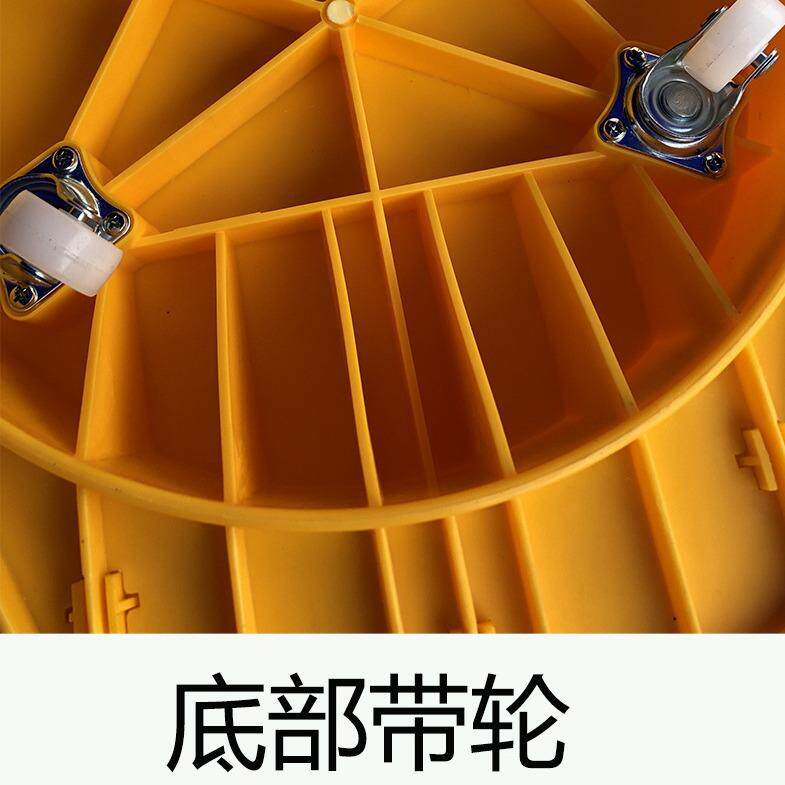 皓天B-036脚踏式单桶榨水桶25L 清洁拧地拖洗拖把桶 清洁桶挤水桶