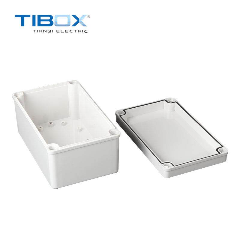 TIBOA户外防水小型螺型接线盒开关盒栓ABS电源STQ盒水密防封盒