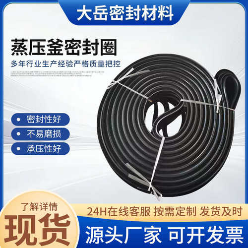 蒸压釜密封圈模框密封条硫化罐橡胶密封圈三元乙丙橡胶胶条密封圈