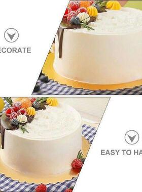 12pcs 10 Inch Golden Cake Base Circle Board Round Dessert
