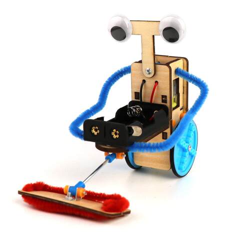 diy材料手工电动科技小制作扫地机器人儿童趣味科学实验套装