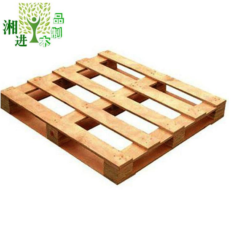 厂家直供夹板木托盘四面进叉实木托盘优良松木托盘可定制