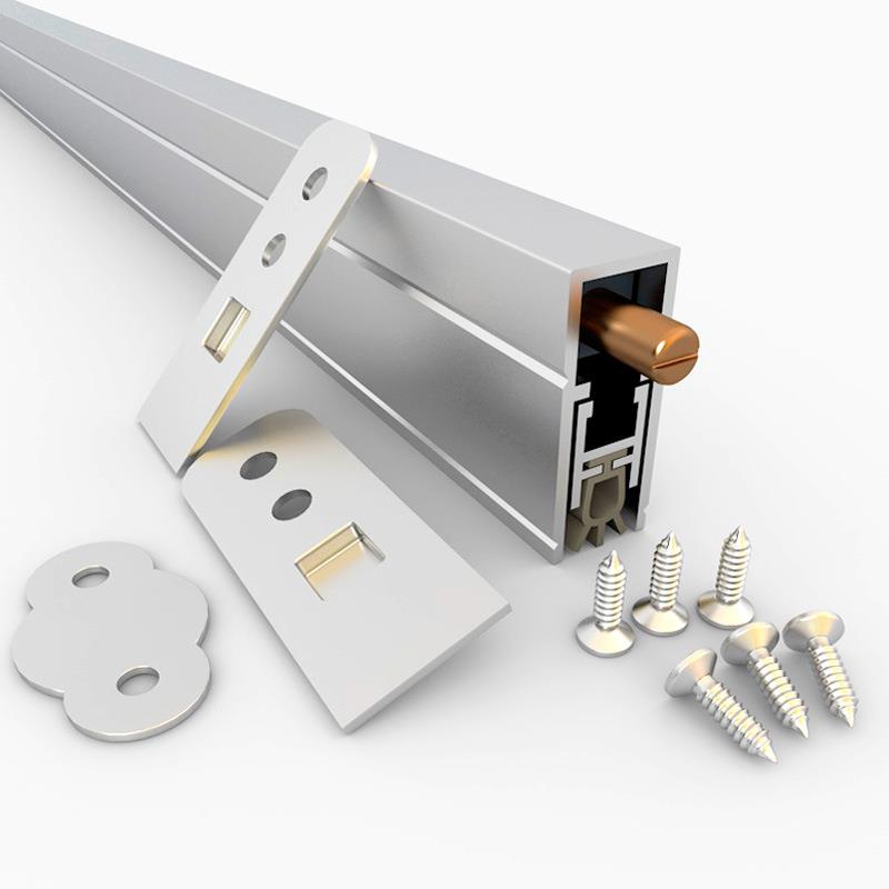 自动升降门底密封条木门酒店门缝防尘铝合金防风保暖门底挡风隔音