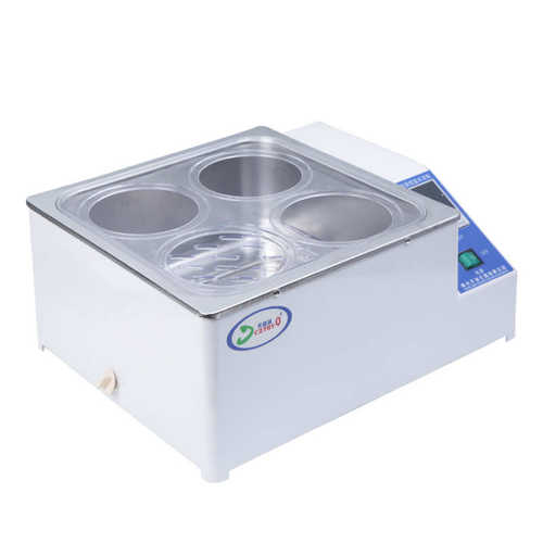 304不锈钢内胆一次成型双孔数显恒温水浴锅ZPC系列实验室4孔水箱