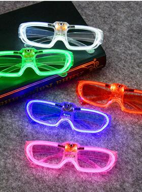 Fashion Shutters Shape LED Flashing Glasses Halloween Party