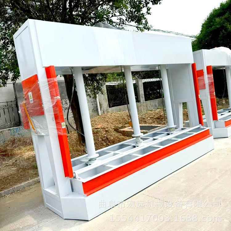 全自动液压式冷压机1.5行程压力机三段式压板机1到8米均可