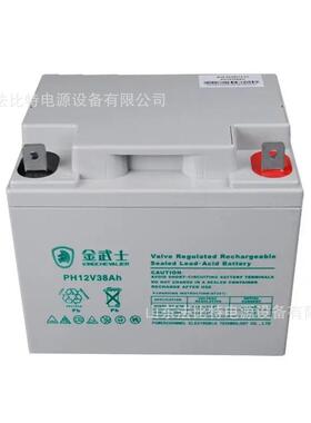 广州金武士铅酸蓄电池PH12V38Ah阀控式12V38Ah质保3年