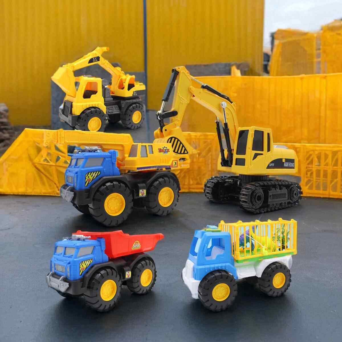 儿童挖掘机玩具工程车套装2岁3男孩子推土勾机沙子玩具沙挖沙工具