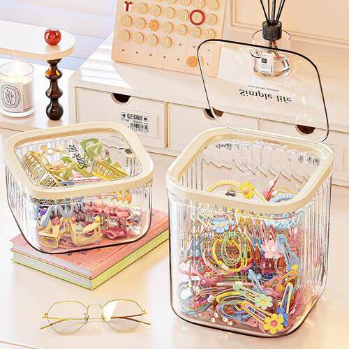 Large Capacity Hair Accessories Storage Box for Girls - Incl