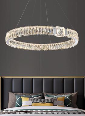 室奢客厅水晶吊灯大厅主灯后现代简约厅餐卧中山灯轻具灯饰x8246