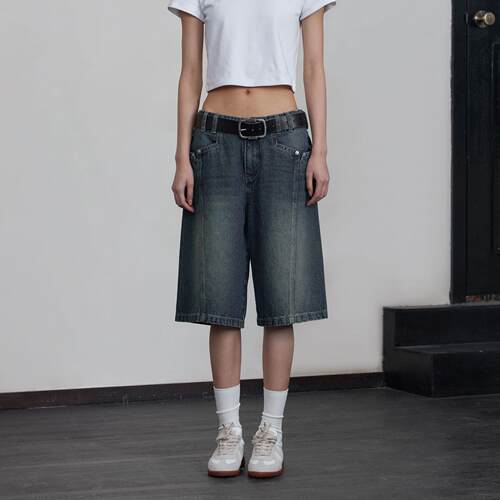 Cowboy shorts for women, straight leg shorts