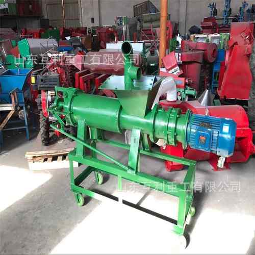 固液分离机 养殖场禽畜粪便脱水机 不锈钢型干湿分离机