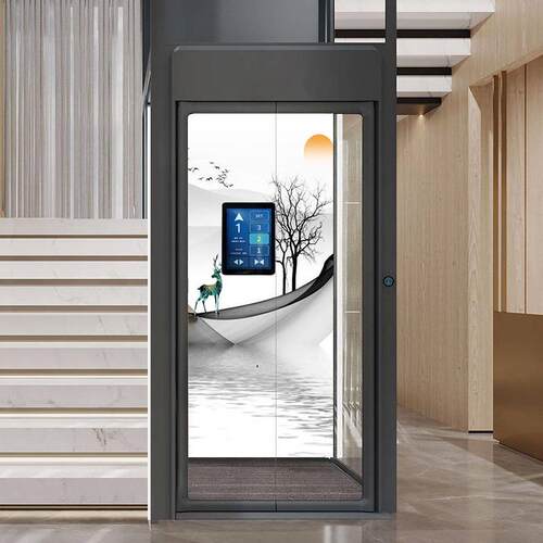 家用电梯二三四五六层液压曳引式自建房家庭小型升降平台厂家直供