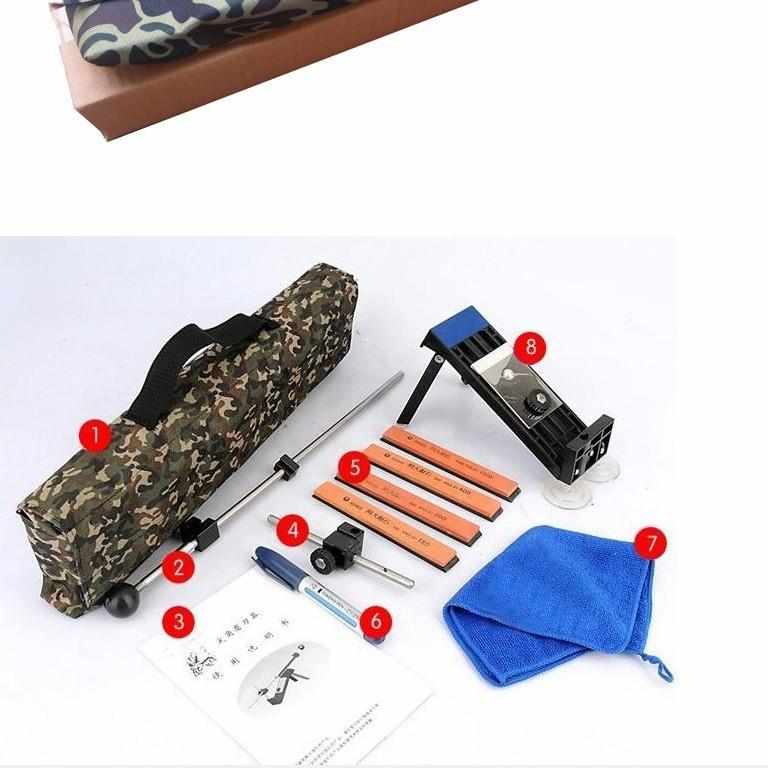定角磨刀器配磨石磨刀剪刀油石家用磨刀棒磨刀机磨刀夹磨刀石