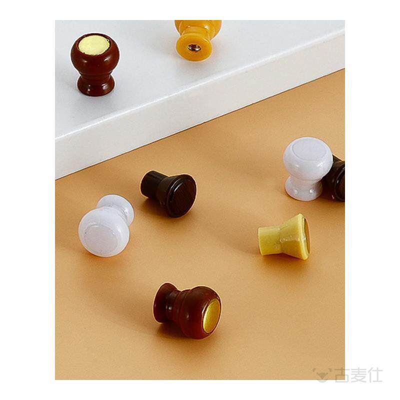 新款实用塑料单孔圆形葫芦形拉手抽屉橱柜衣柜鞋柜家具门把手