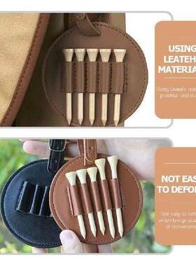 Golf Holder Case Portable Tees Keeper Golfer Tee Carrier