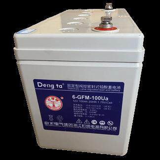 灯塔蓄电池6-GFM-100UA卧龙灯塔电池12V100AH免维护电池