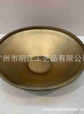 2020铁艺斗笠款花店餐桌摆花中式新微景观托盘仿真造景酒盘2026