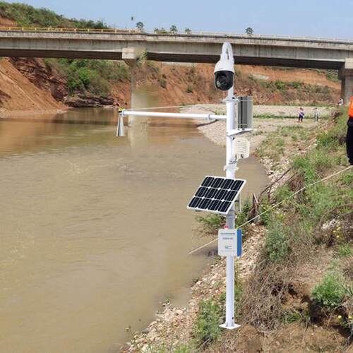 明渠沟渠水位雨量自动监测系统 江河水文自然气象观测预警站