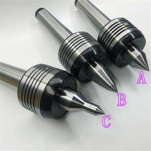 回转活动顶针车床尾座活回转 莫氏4号顶针合金钨钢头