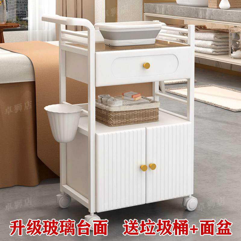 美容推车美容车小推车高级轻奢美容仪器推车采耳美容院专用小推车