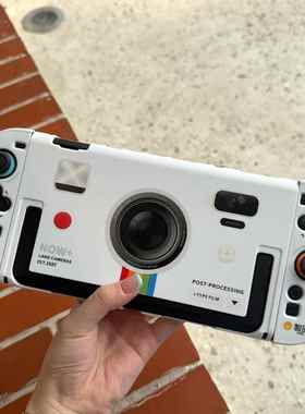 原创任天堂switch2保护壳拍立得switch2保护套NS2代硬壳白色