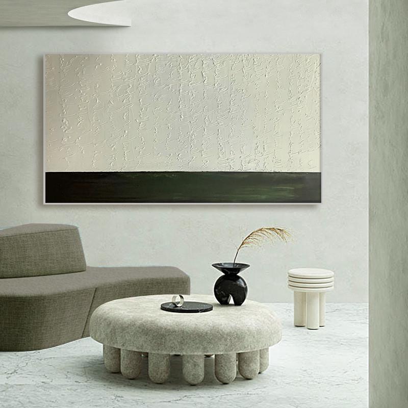 DP.Art原创手绘肌理油画现代风景艺术客厅装饰画玄关轻奢简约挂画