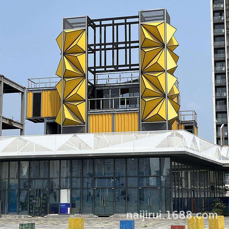 创意街区集装箱 临街商店集装箱商铺办公室超市集装箱商店奶茶店