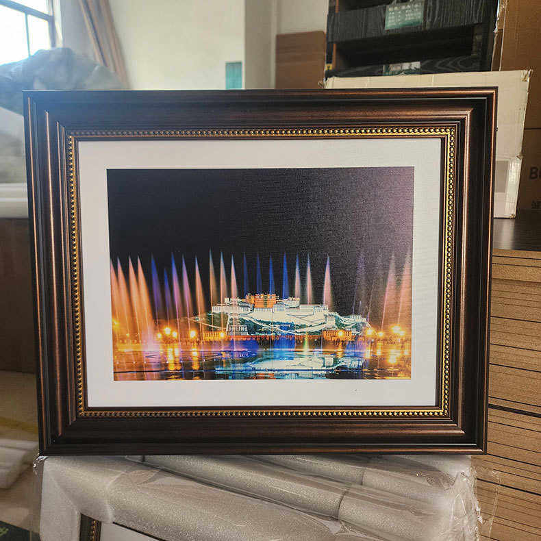 挂画卧室现代风格美式油画简约风景壁画样板间餐厅装饰画客厅酒店